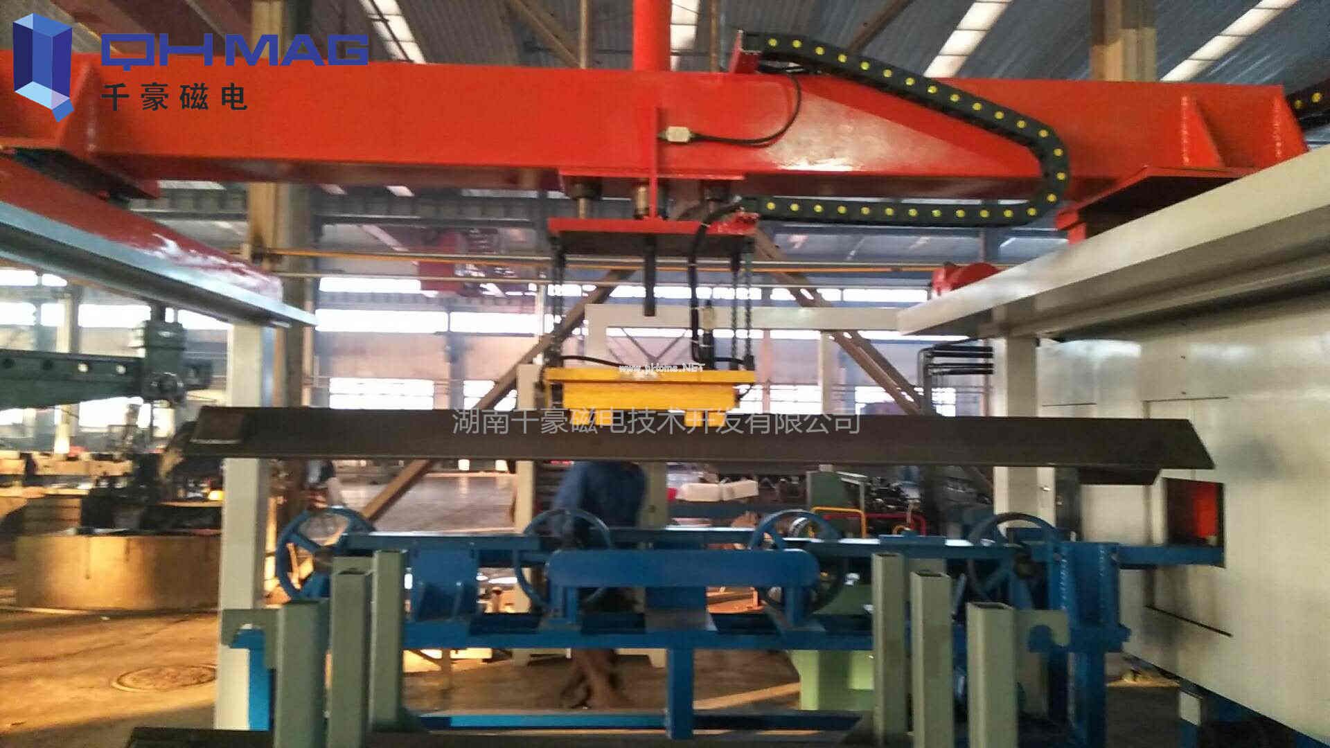 電永磁夾具搬運(yùn)角鐵，千豪磁電