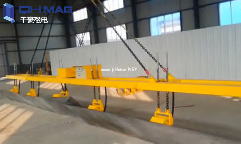側(cè)吊鋼板磁力吊，千豪品牌