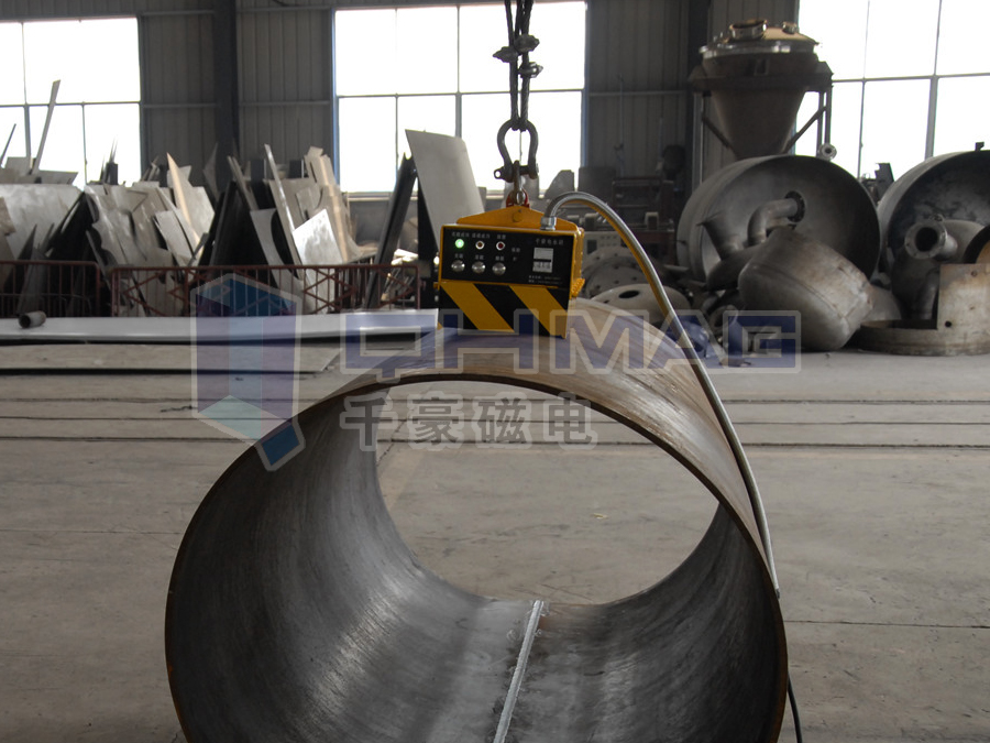 一體式電永磁,吊鋼管、棒材起重電永磁鐵