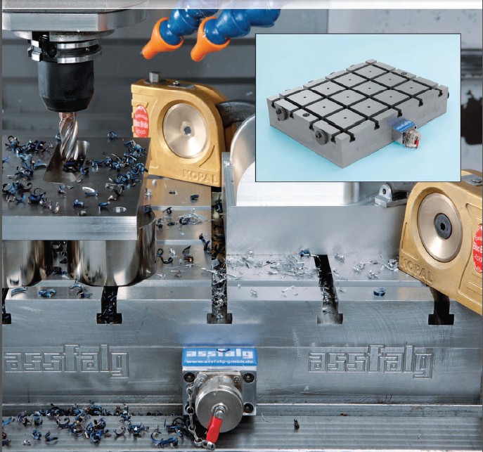 CNC加工中心電永磁吸盤(pán)，千豪磁電