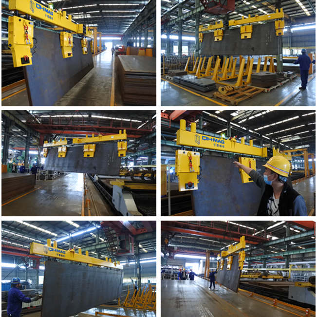 側(cè)吊鋼板，鋼板起吊，磁力吊具