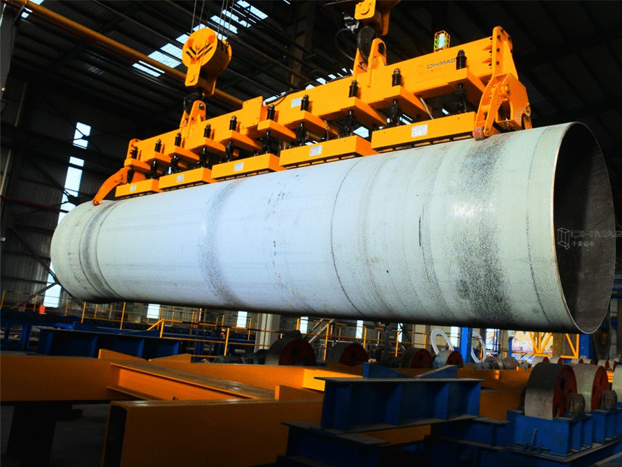 鑄管磁力吊廠家，圓鋼電永磁起重器