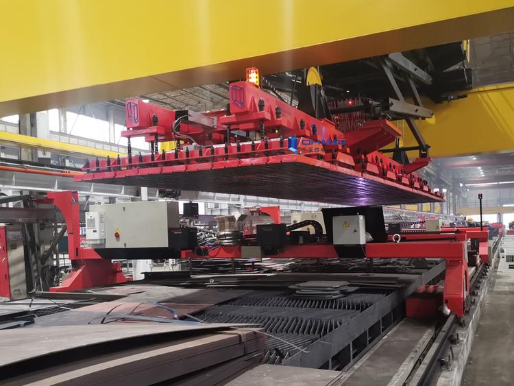 千豪電永磁吊具，鋼板下料吸盤