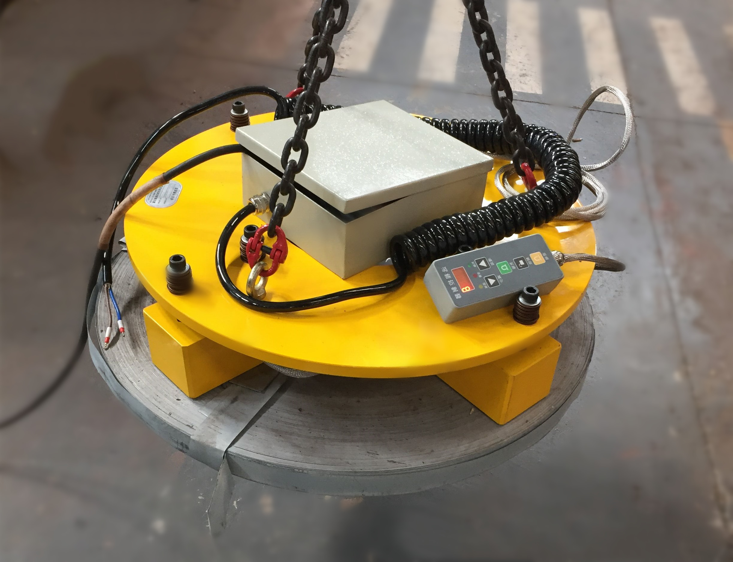 電永磁起重吊具，搬運小型帶卷用電永磁起重器