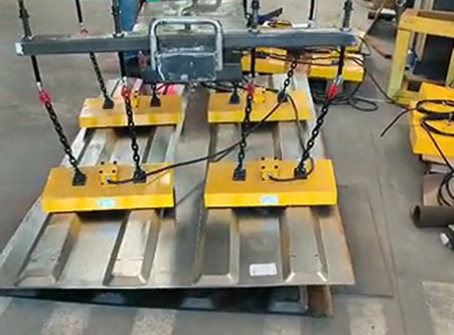 瓦楞板電永磁吊具，千豪磁電