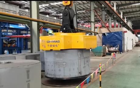 吊鋼卷的吊具，吊鋼卷，鋼卷吊具，電永磁起重器，起重電永磁鐵